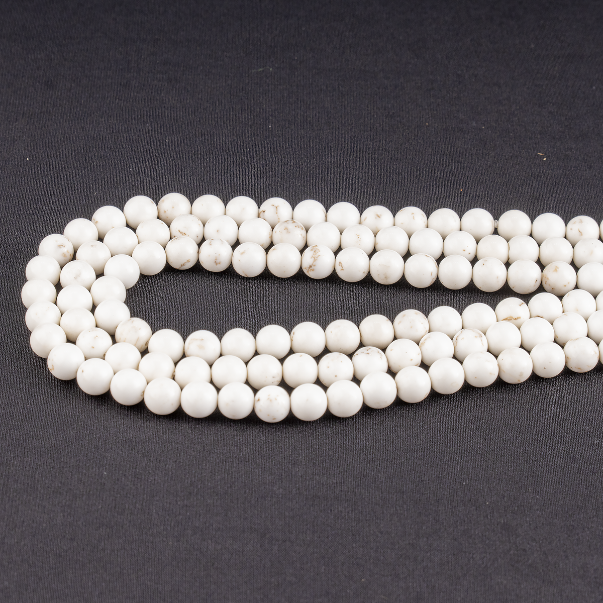 Copper Howlite Beads, Natural Round Crystal Beads 6mm to 10mm | | Wiccan Center