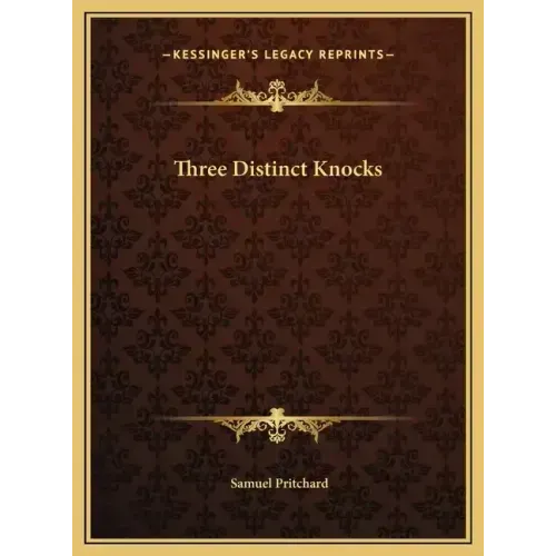 Three Distinct Knocks - Hardcover