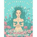 Healing Crystals Coloring Book - Paperback