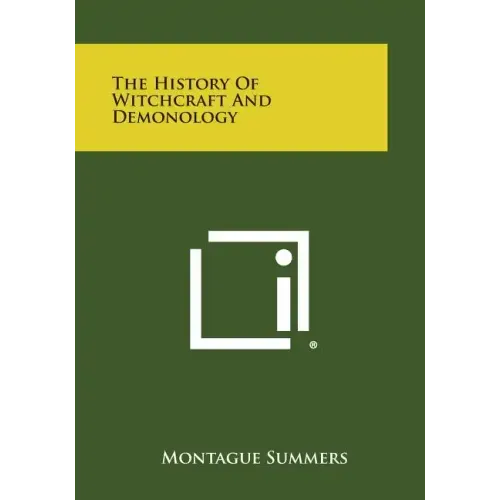 The History of Witchcraft and Demonology - Paperback | Books | Wiccan Center