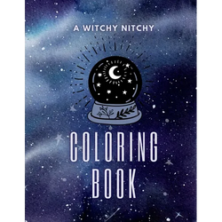 A Witchy Nitchy Coloring Book - Paperback | Books | Wiccan Center