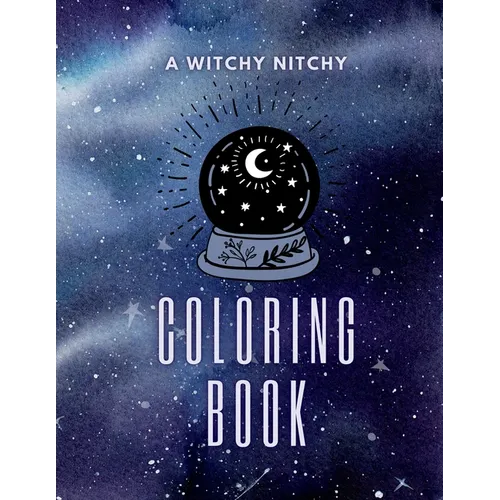 A Witchy Nitchy Coloring Book - Paperback | Books | Wiccan Center
