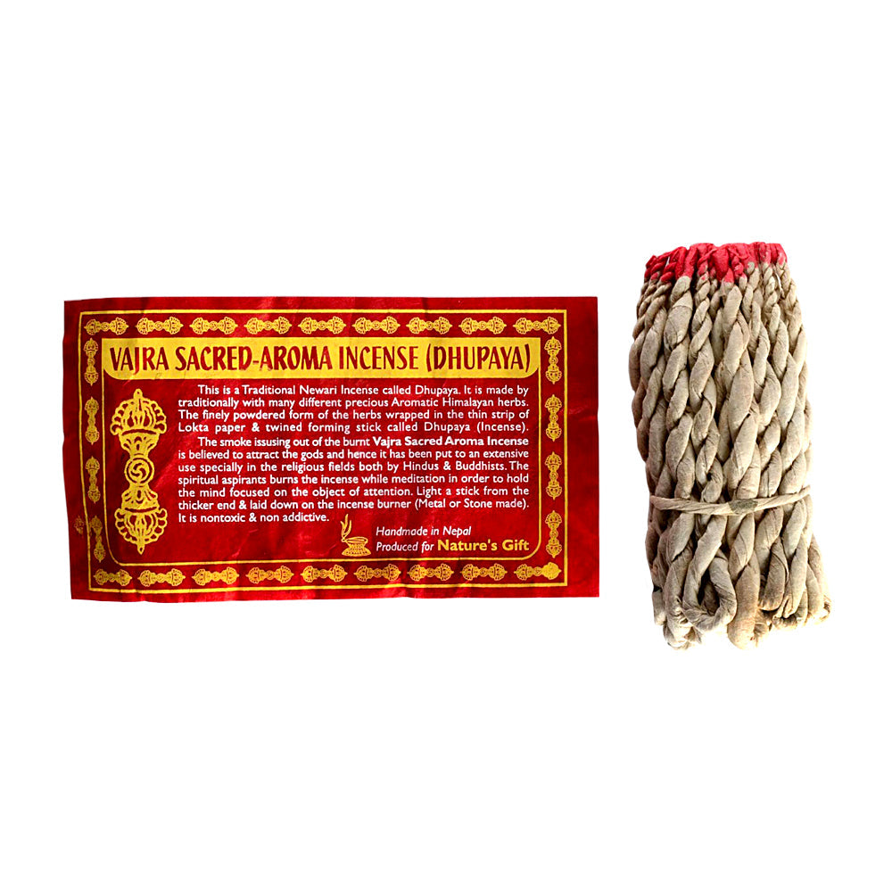 Vajra Sacred Aroma Tibetan Rope Incense 35 ropes | Incense | Wiccan Center