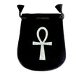 Velvet pouch - Ankh | Bags/Pouches | Wiccan Center