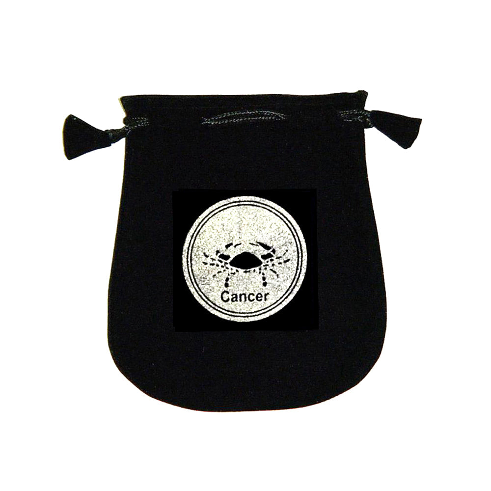 Velvet pouch - Cancer | Bags/Pouches | Wiccan Center