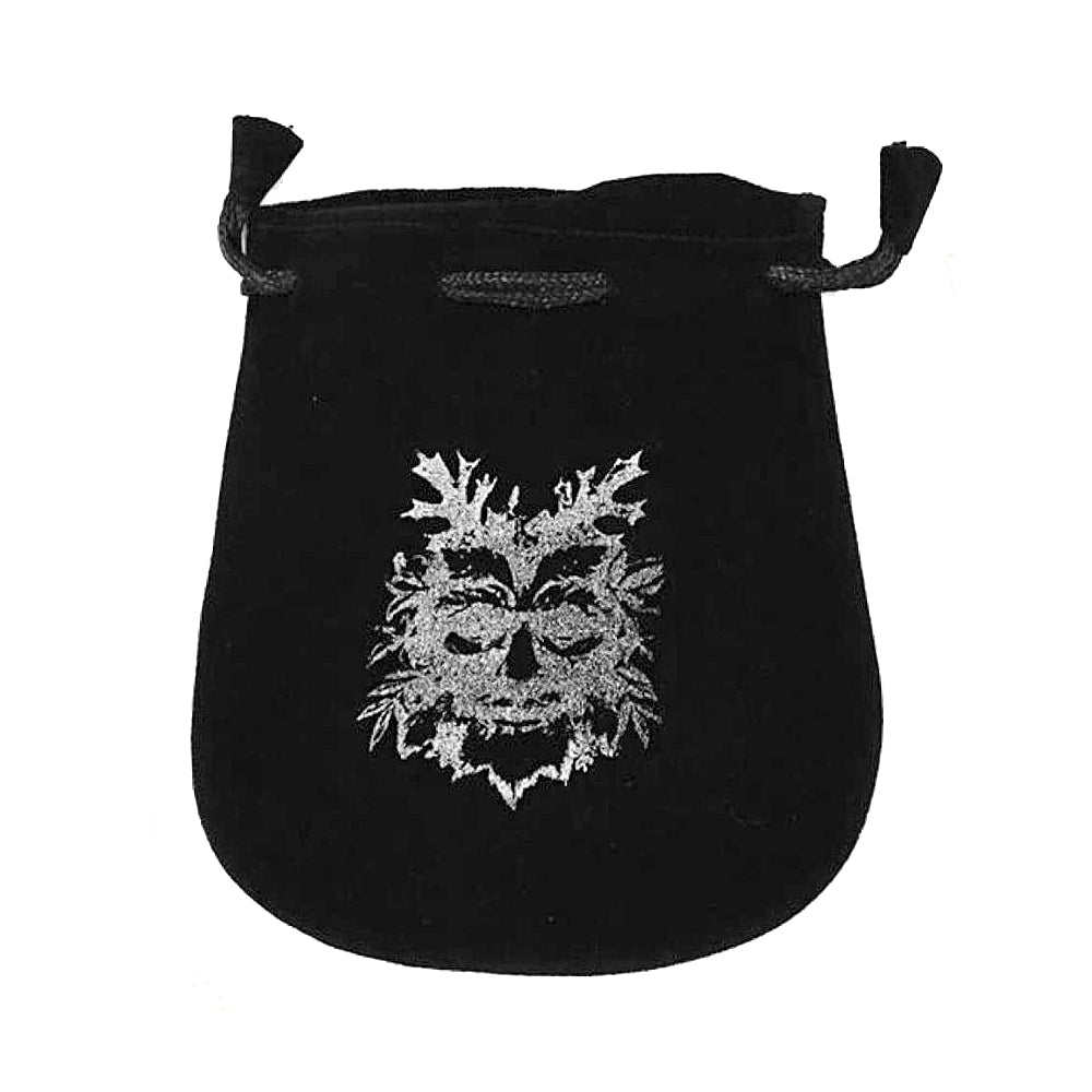 Velvet pouch - Green Man | Bags/Pouches | Wiccan Center