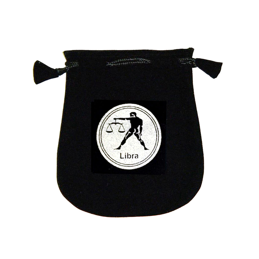 Velvet pouch - Libra | Bags/Pouches | Wiccan Center