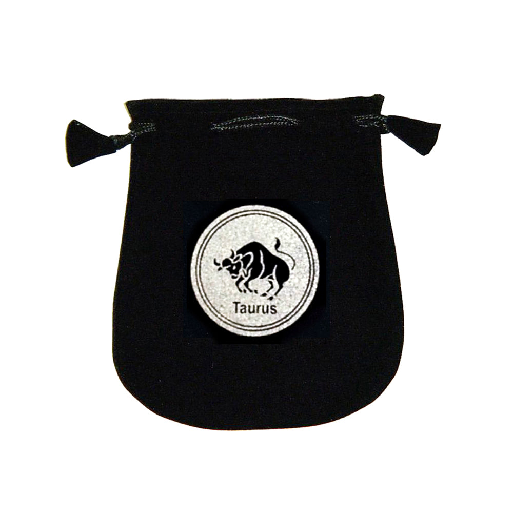 Velvet pouch - Taurus | Bags/Pouches | Wiccan Center