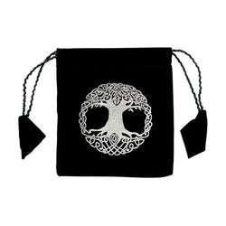Tree of Life Drawstring Velvet Bag | Bags/Pouches | Wiccan Center
