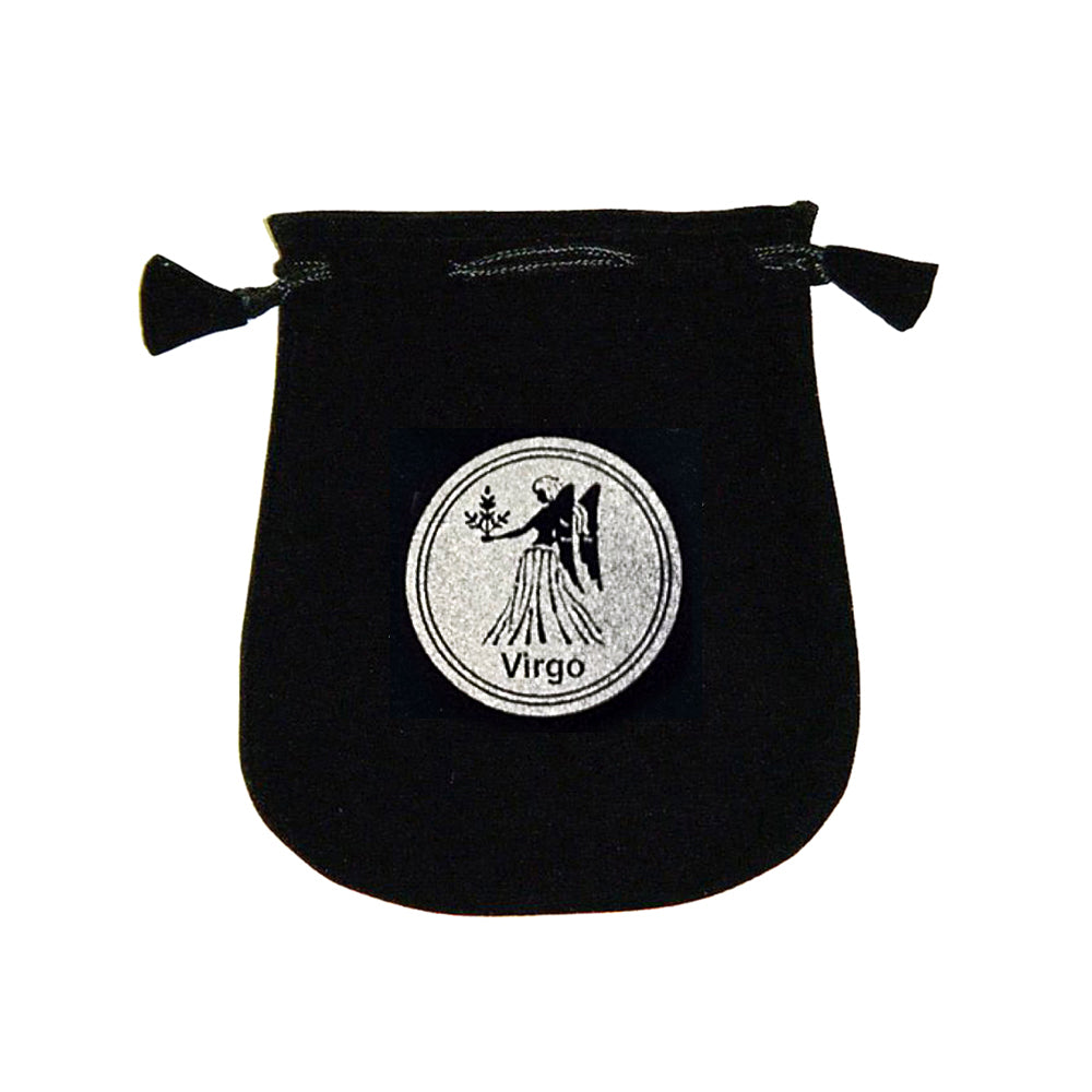 Velvet pouch - Virgo | Bags/Pouches | Wiccan Center