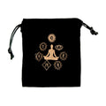 Yog Chakra Drawstring Velvet Bag | Bags/Pouches | Wiccan Center