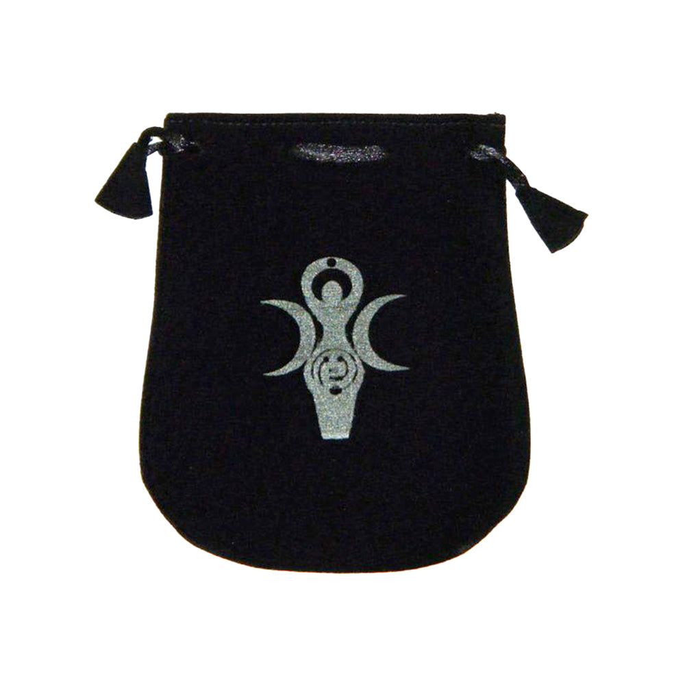 Velvet pouch - Goddess | Bags/Pouches | Wiccan Center