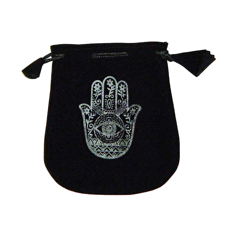 Velvet pouch - Hemsa | Bags/Pouches | Wiccan Center
