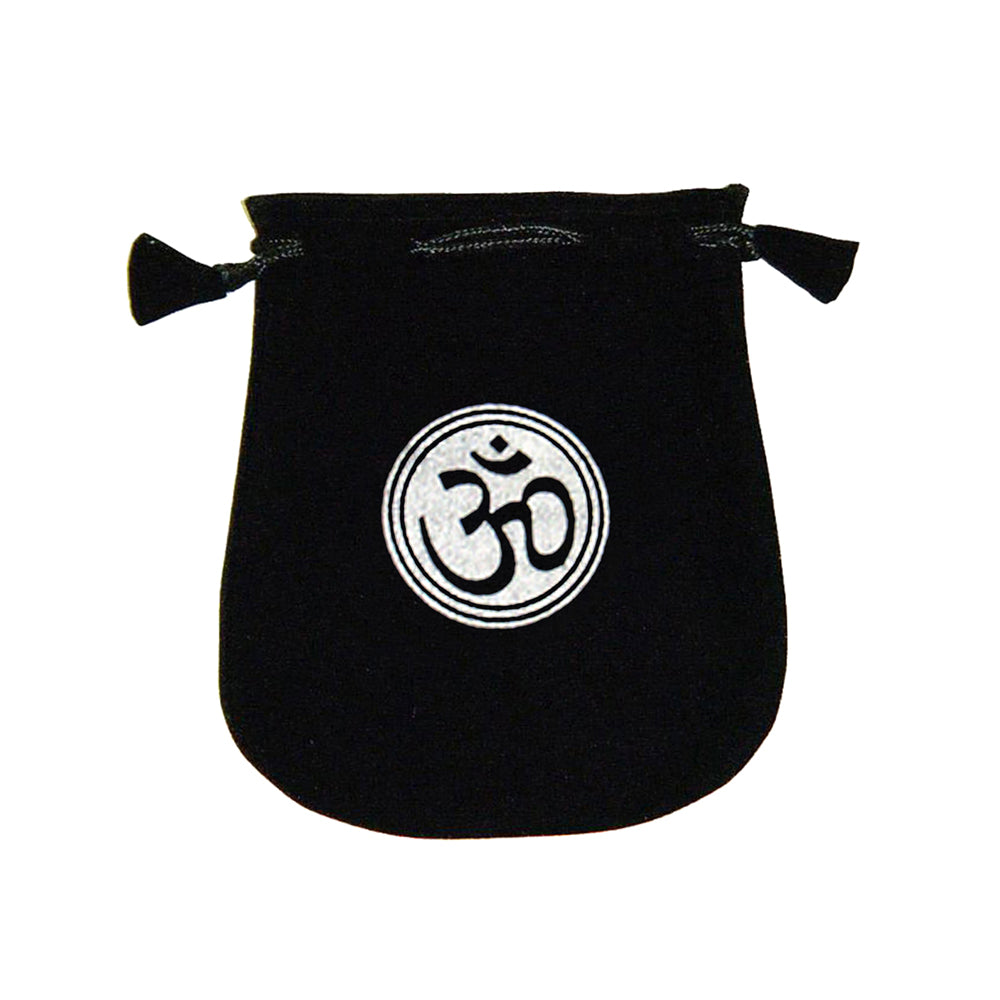 Velvet pouch - Om | Bags/Pouches | Wiccan Center