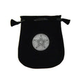 Velvet pouch - Pentagram | Bags/Pouches | Wiccan Center