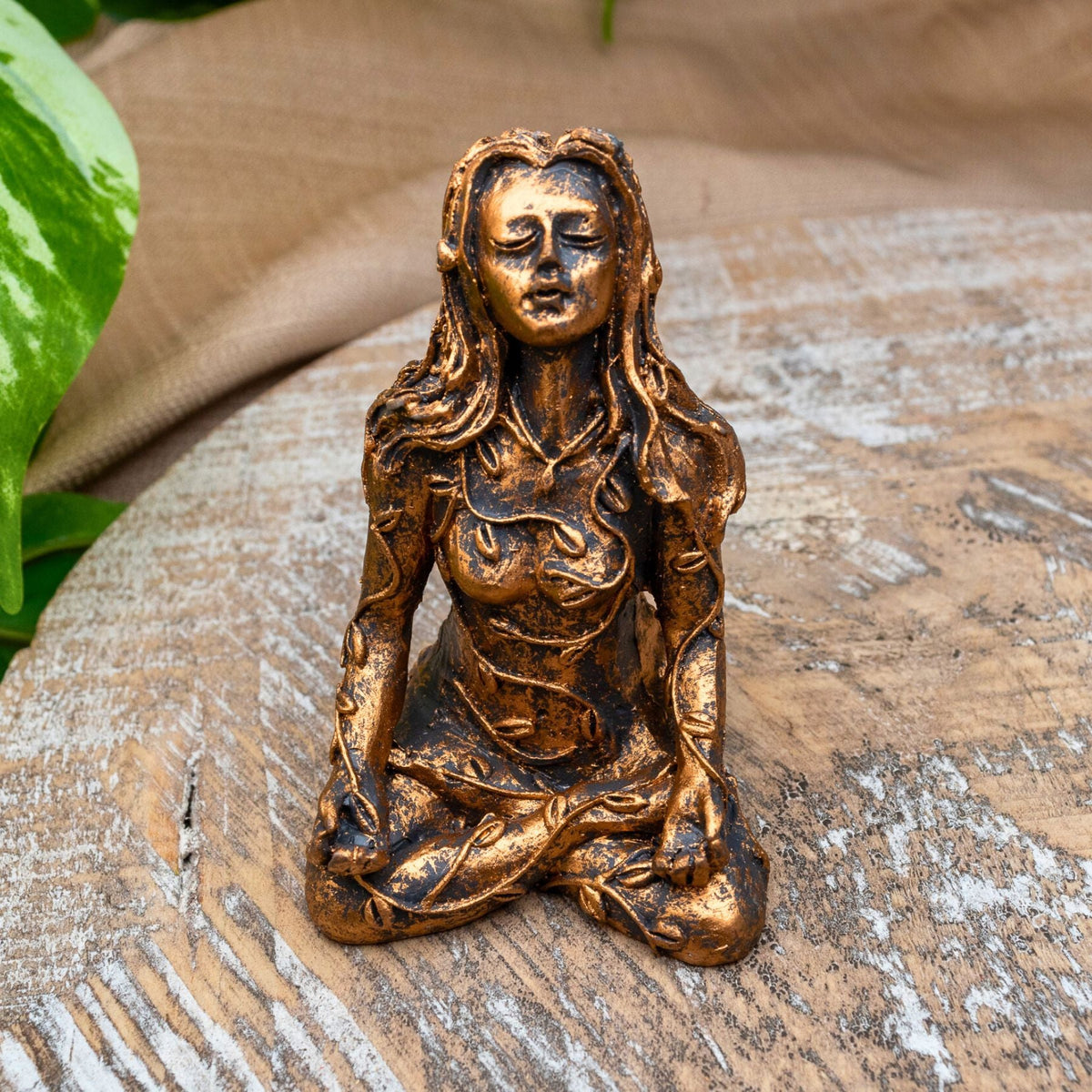 Veronese Earth Goddess Gaia in Lotus Position | | Wiccan Center