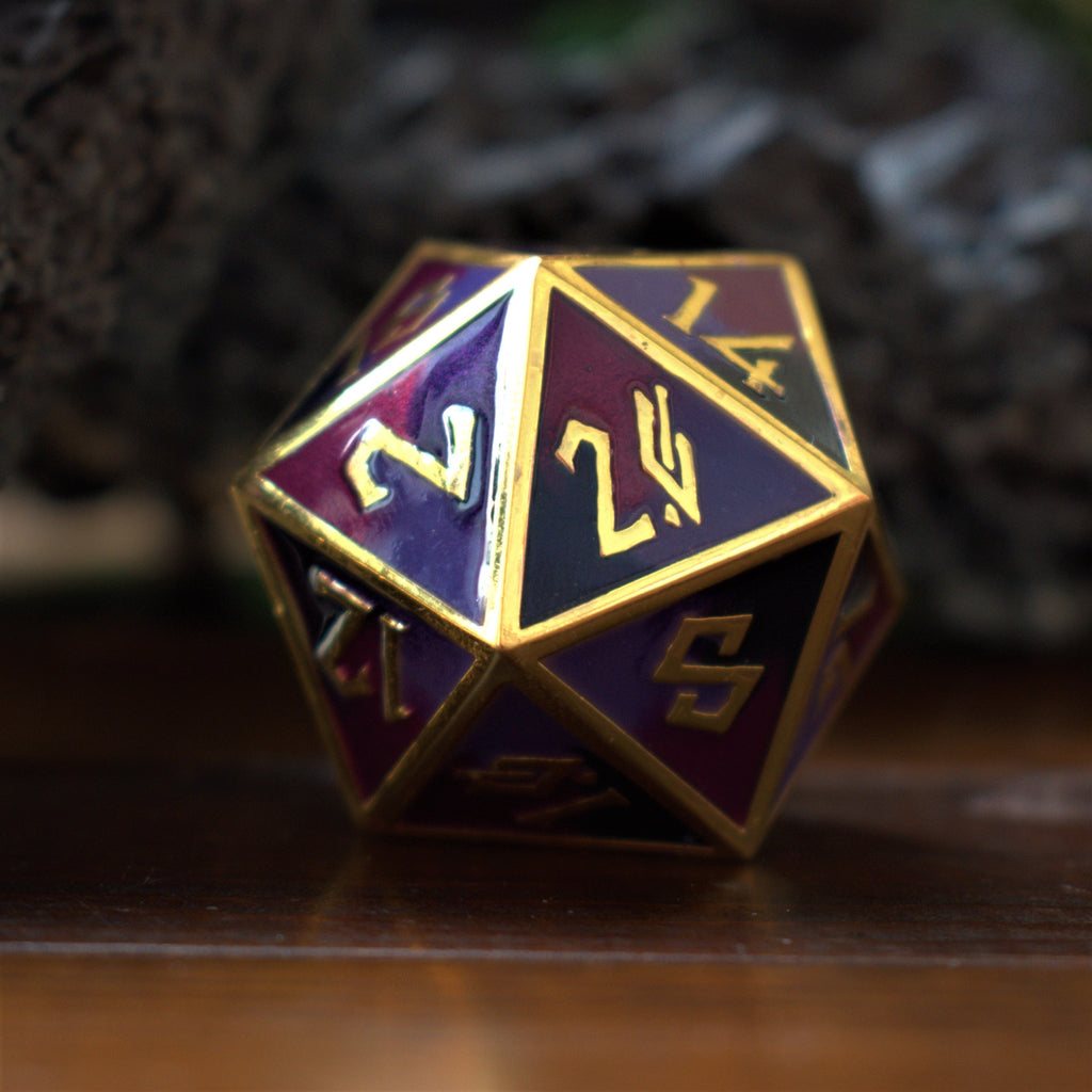 Vineyard Metal 35mm D20 | Large D20s | Wiccan Center