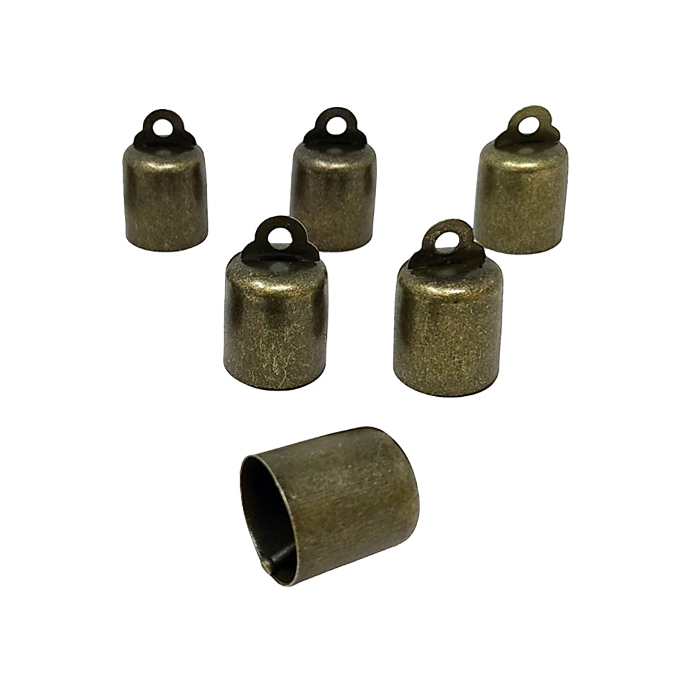 Vintage Style Cylindrical Bells – Antique Finish 1.5" | Altar Bell | Wiccan Center