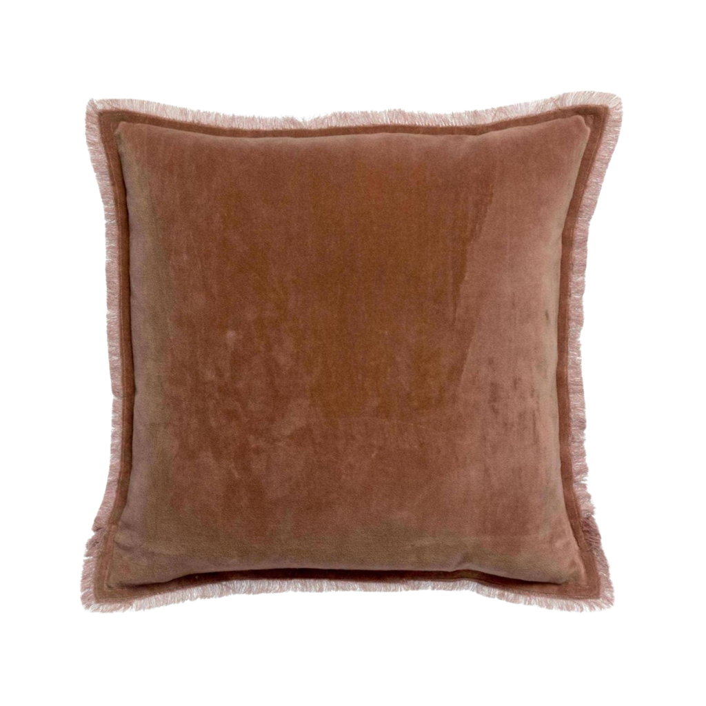 Vivienne Rosewood Velvet Pillow | Pillows | Wiccan Center