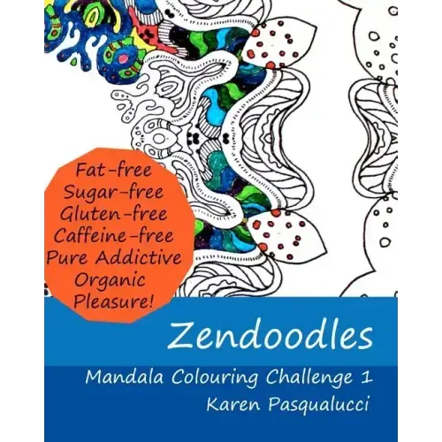 Zendoodles: Mandala Colouring Challenge 1 - Paperback