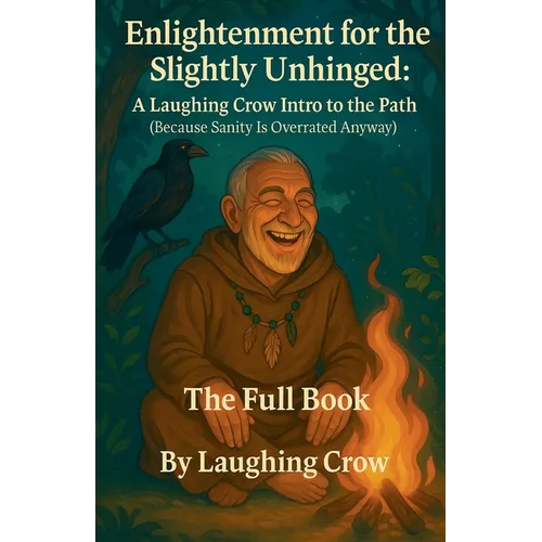 Enlightenment for the Slightly Unhinged: A Laughing Crow Intro to the Path - Paperback | Books | Wiccan Center