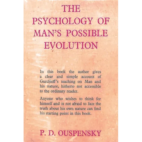 The Psychology of Man's Possible Evolution - Paperback | Books | Wiccan Center