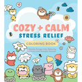 Cozy & Calm Stress Relief Coloring Book: A Gentle Escape Into Relaxing Patterns and Peaceful Scenes - Paperback | Books | Wiccan Center