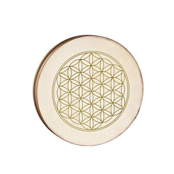 16" Wave / Ocean Drum, Flower of Life | | Wiccan Center
