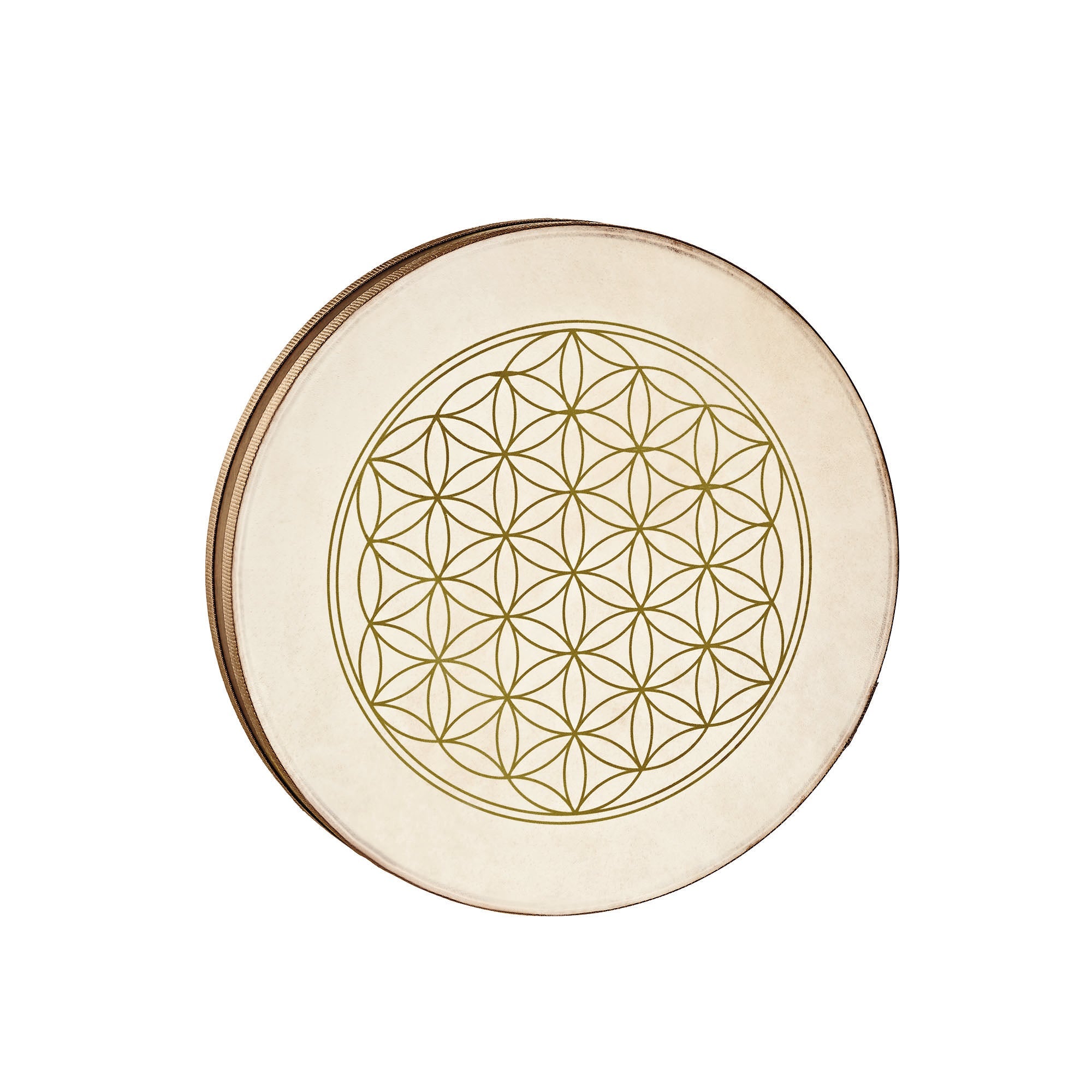 16" Wave / Ocean Drum, Flower of Life | | Wiccan Center