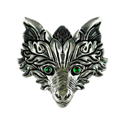 Green Fox for Awareness | Witches' Familiars | Wiccan Center