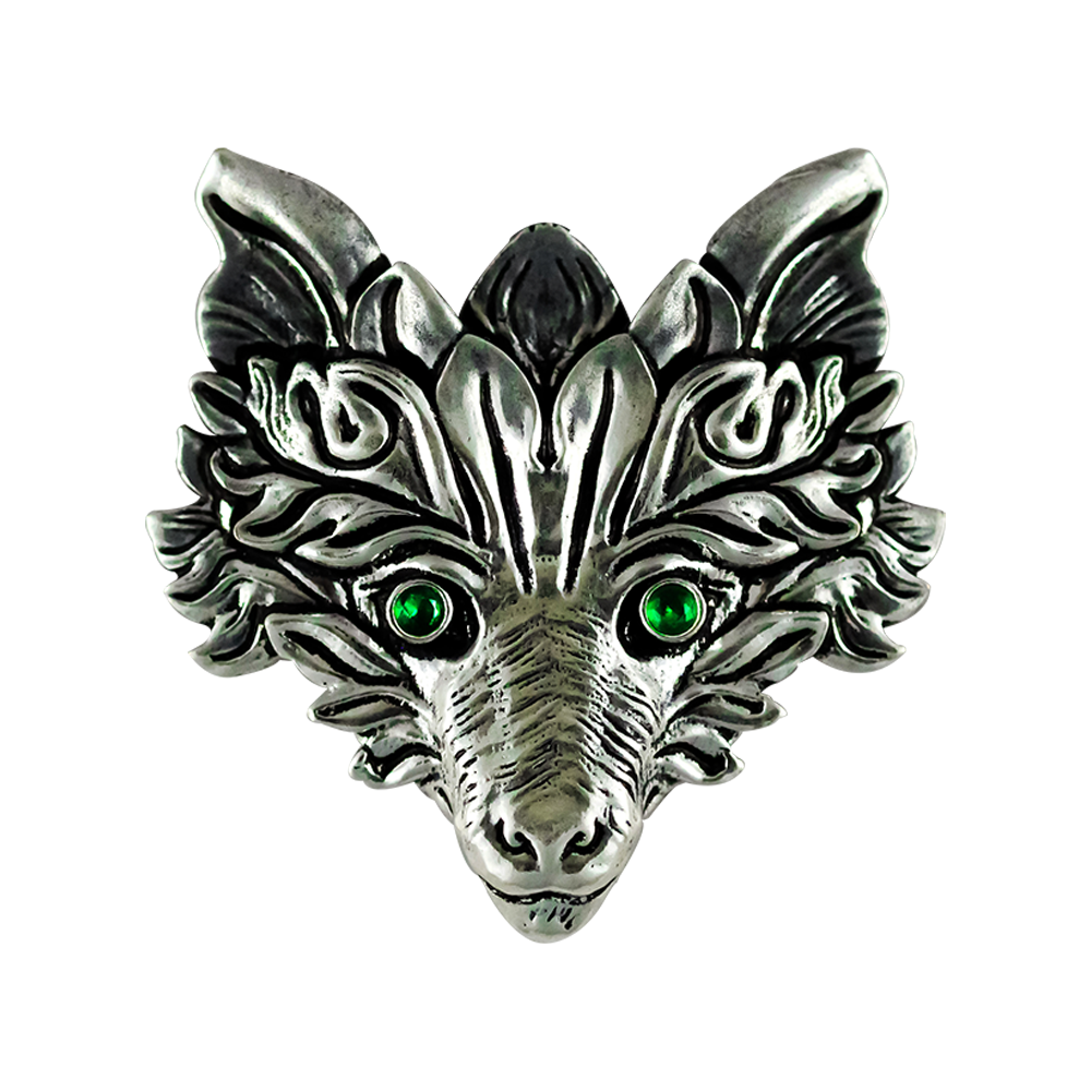Green Fox for Awareness | Witches' Familiars | Wiccan Center