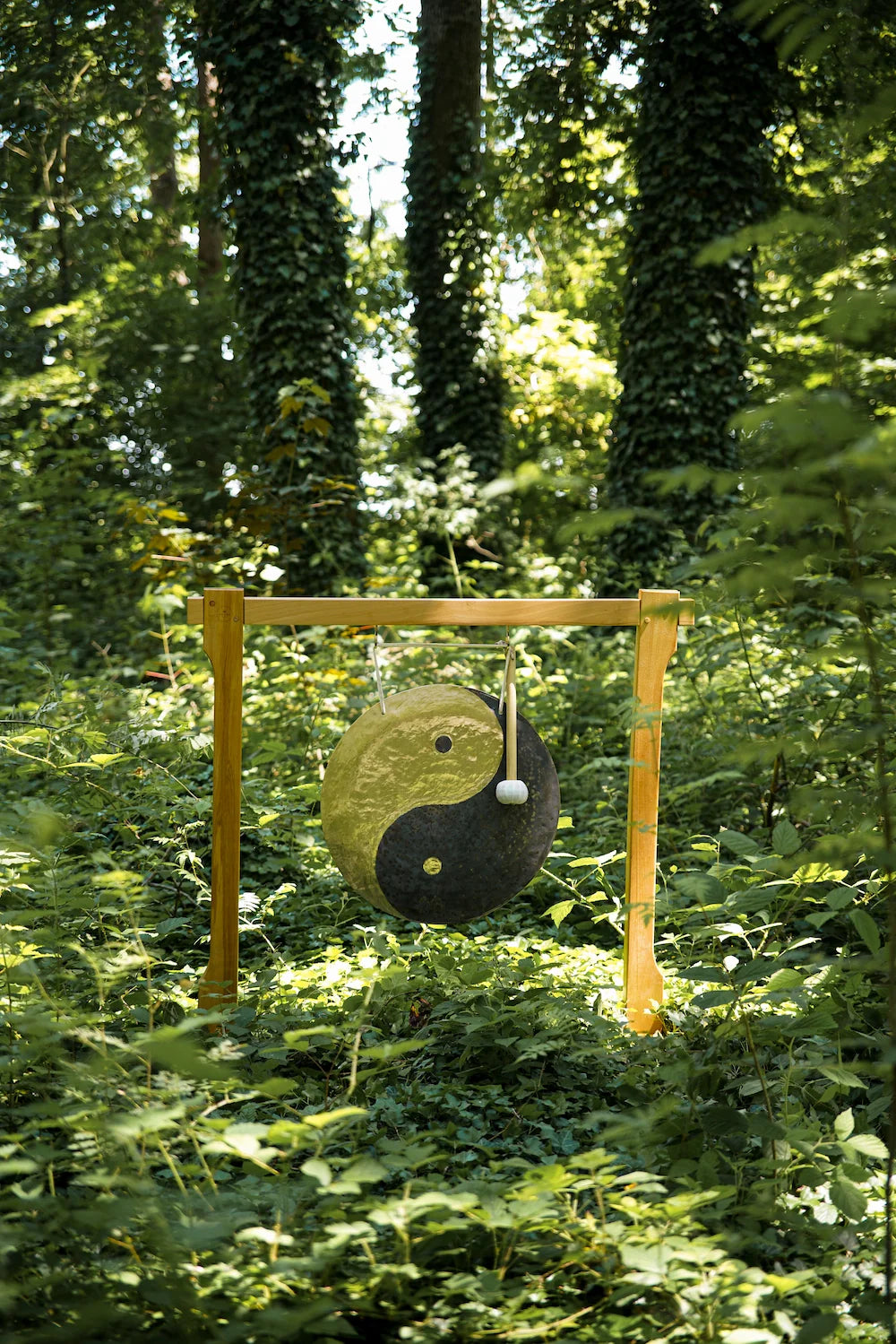 22" Wind Gong, Yin & Yang | | Wiccan Center