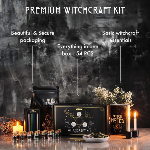 54 PCS Witchcraft Kit | | Wiccan Center