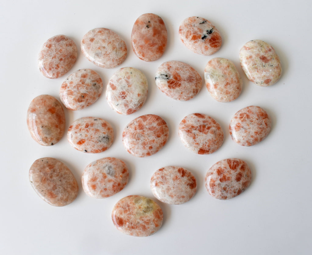 Sunstone Pocket Stones (Protection and Transformation )
