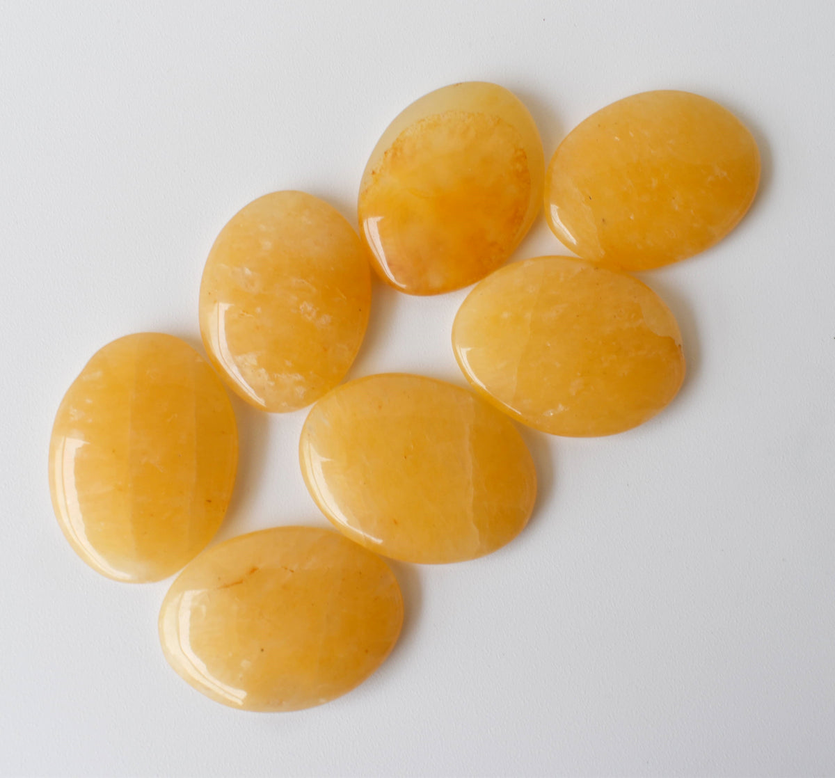 Yellow Aventurine Pocket Stones (Strength and Intuition ) | Worry & Palm Stones | Wiccan Center