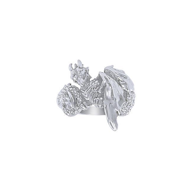 Dragon Wrap Solid 14 Gold Ring GTR1504