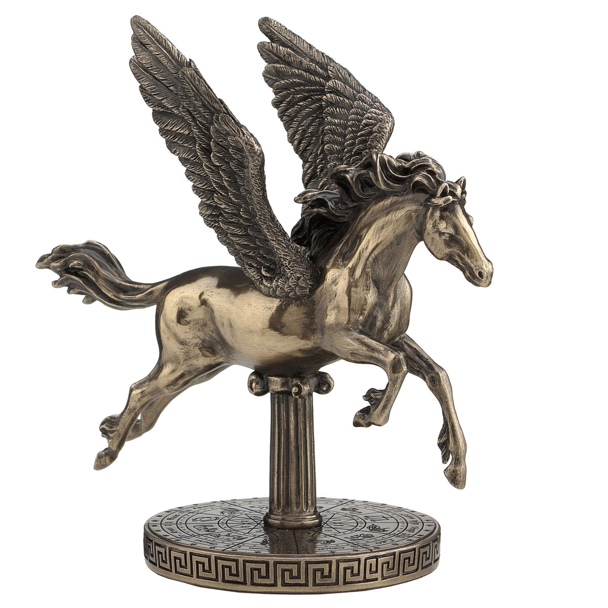Pegasus on Zodiac Base Figurine