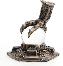 Steampunk Dragon Claw Crystal Ball Figurine | Dragon Figurines & Statues | Wiccan Center