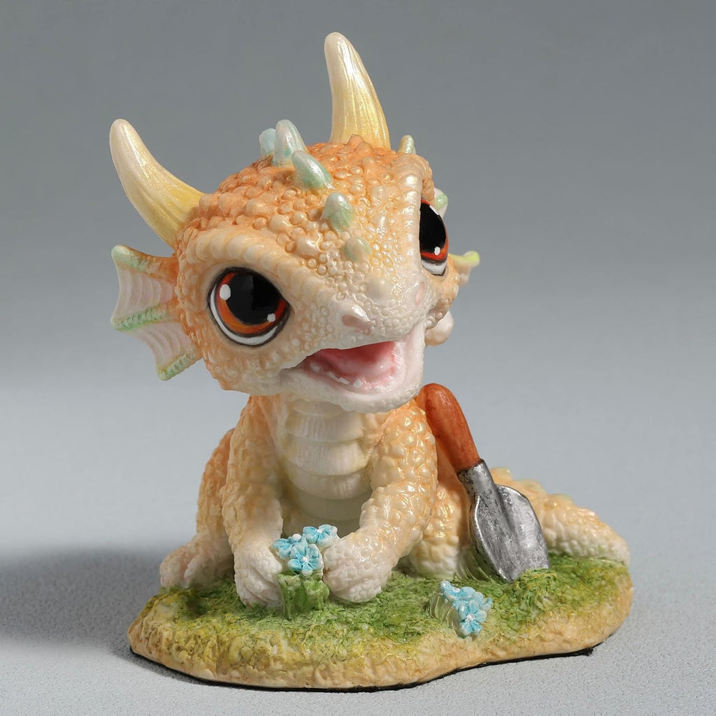 Baby Dragon Groundskeeper Figurine | Dragon Figurines & Statues | Wiccan Center