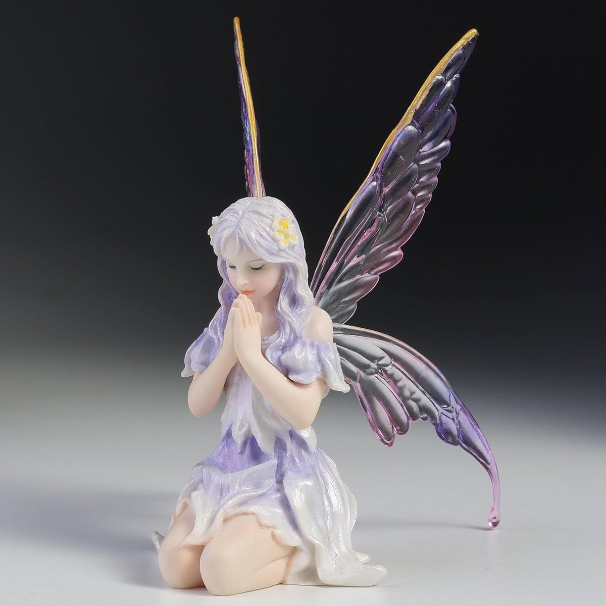 Periwinkle Wishing Fairy Figurine | Fairy Figurines | Wiccan Center
