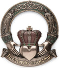 Irish Claddagh Ring Wall Plaque