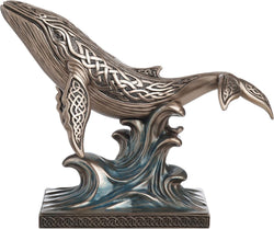 Humpback Whale with Celtic Knot Figurine | Celtic Gifts | Wiccan Center