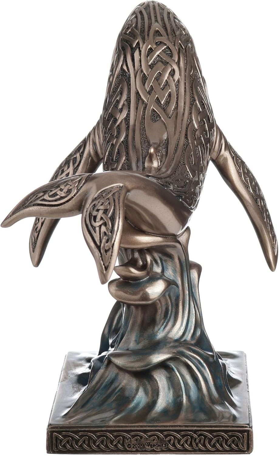 Humpback Whale with Celtic Knot Figurine
