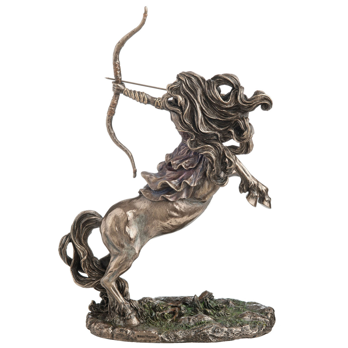 Rearing Centauride Drawing Bow Figurine