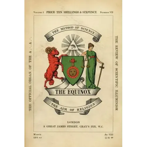 The Equinox: Keep Silence Edition, Vol. 1, No. 7 - Hardcover | Books | Wiccan Center