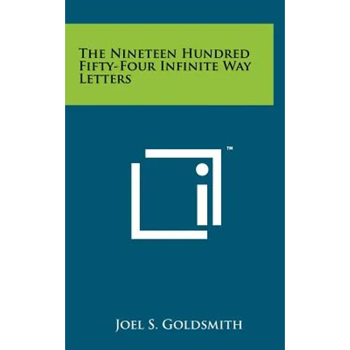 The Nineteen Hundred Fifty-Four Infinite Way Letters - Hardcover | Books | Wiccan Center