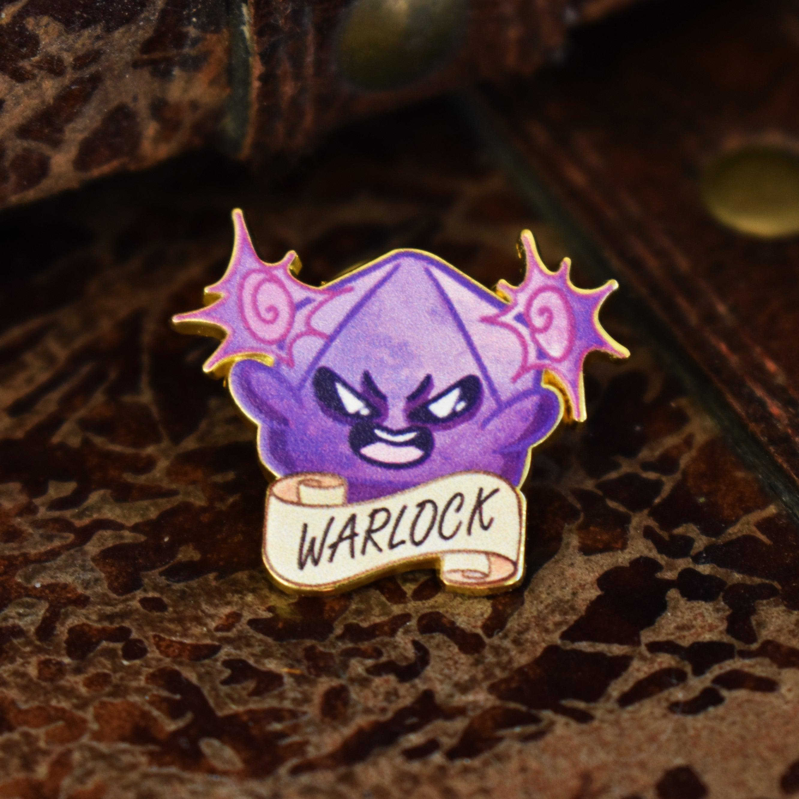 Warlock Class Pin | Pin | Wiccan Center