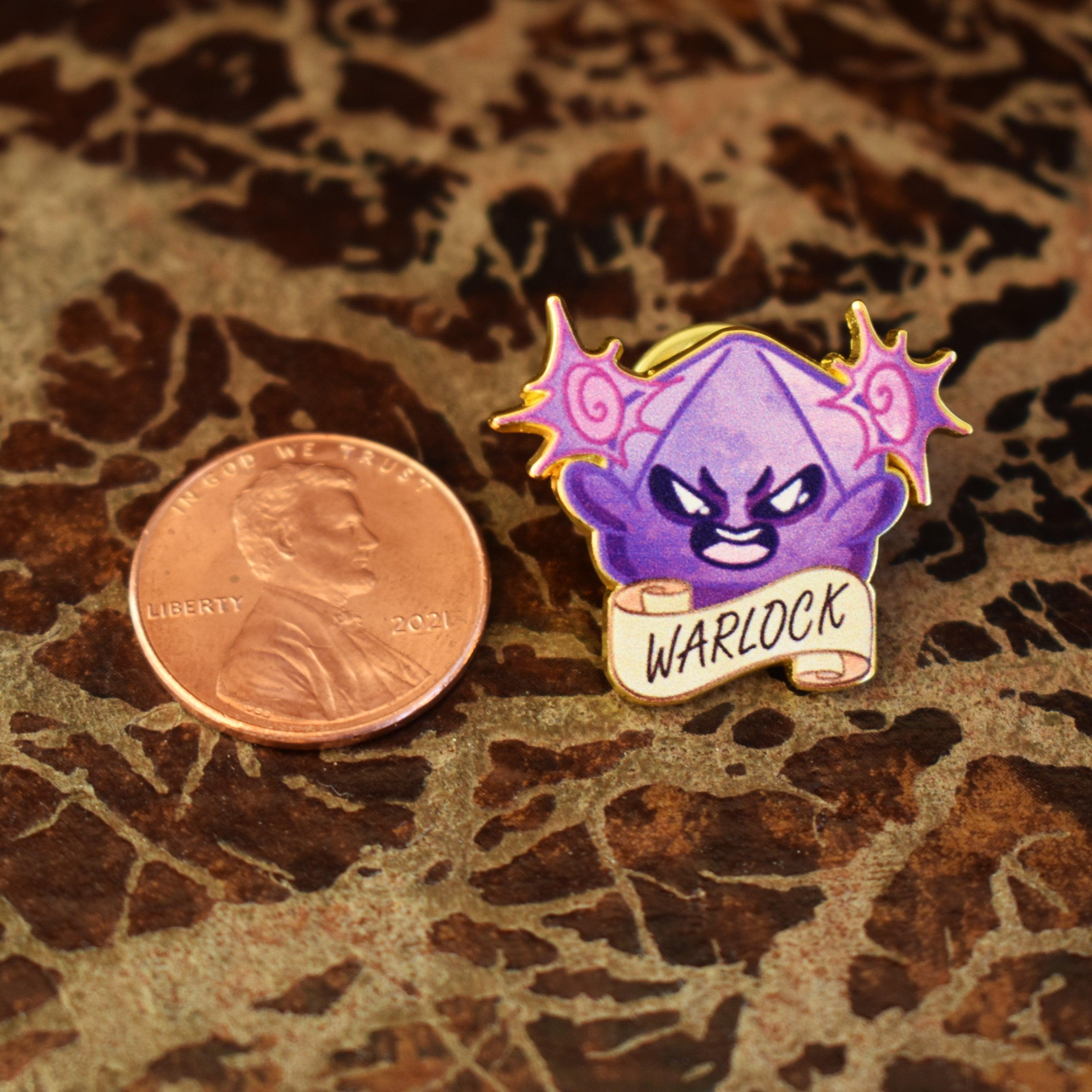 Warlock Class Pin | Pin | Wiccan Center