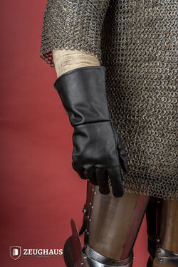 Historical Leather Gloves Black | Artikel | Wiccan Center