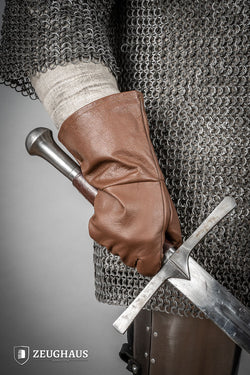 Historical Leather Gloves Brown | Artikel | Wiccan Center